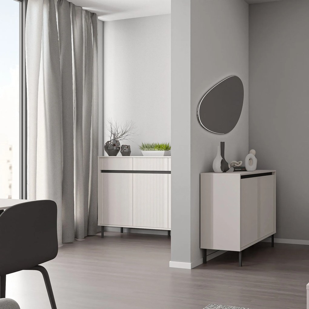 Komoda OSTIA 149 cm do Salonu Sypialni Odcienie beżu