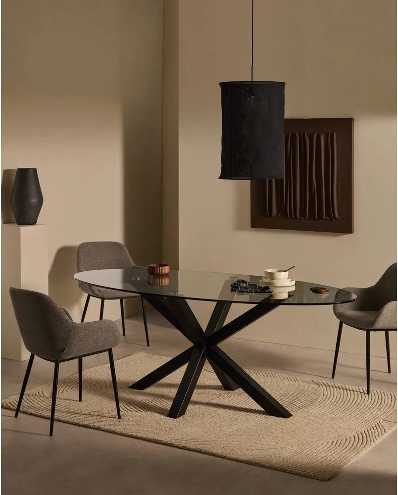 Czarny abażur ø 40 cm Mariela – Kave Home