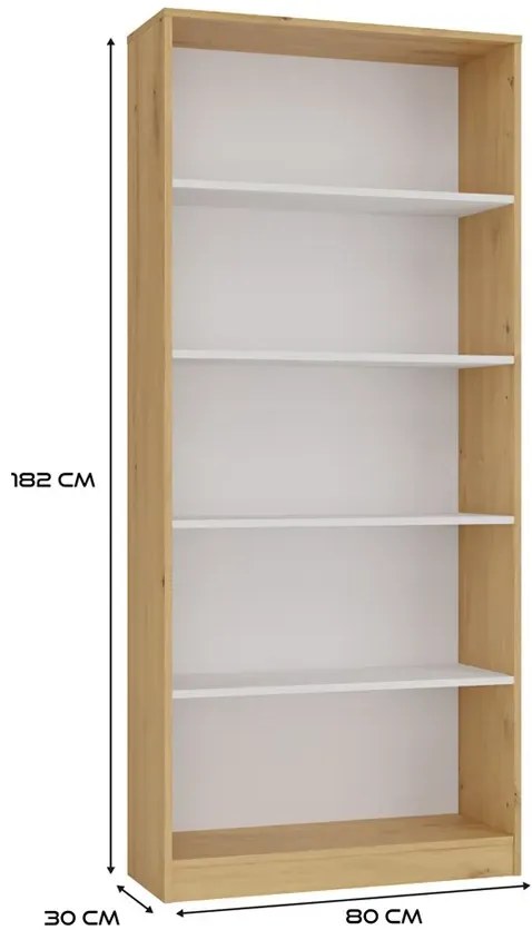 Regał otwarty 80 cm D2-C72
