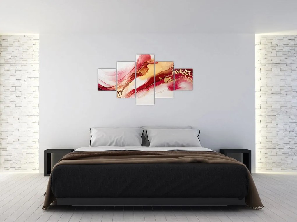 Obraz - Abstrakcja (125x70 cm)