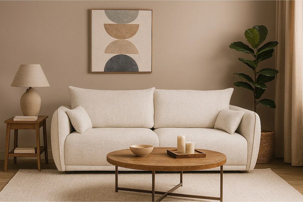 Nowoczesna sofa Loren z funkcją spania 238x102x91 cm – Bello 5