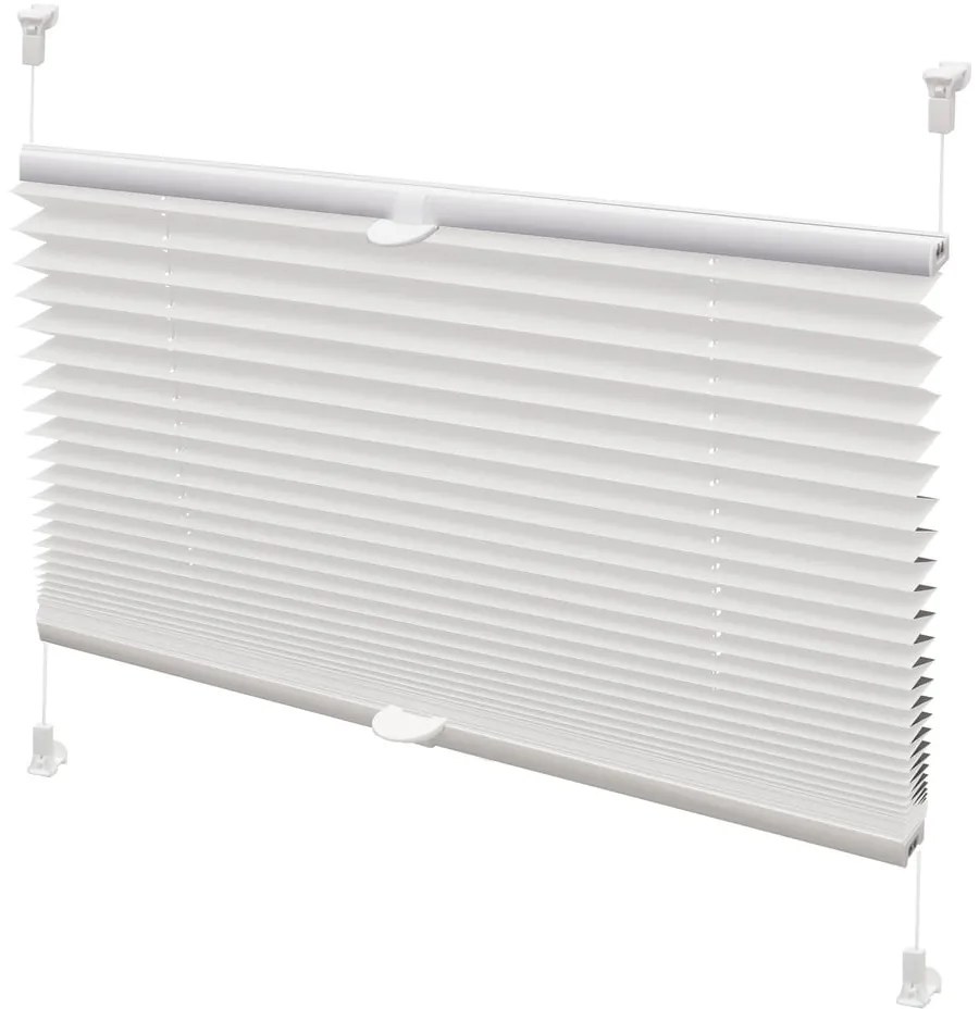 Biała roleta 57x150 cm Plisé Verona Termo – Gardinia