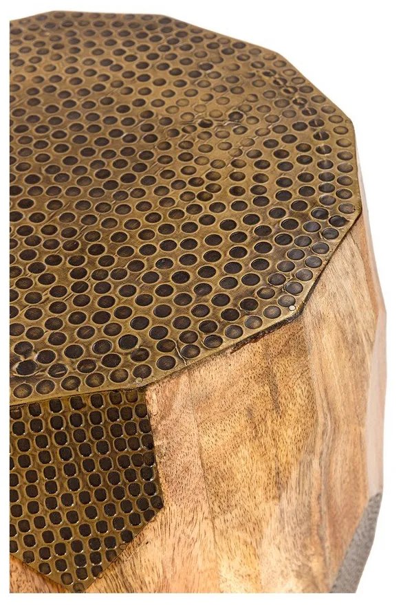 Okrągły stolik z litego drewna mango ø 29 cm Fabia – MOME