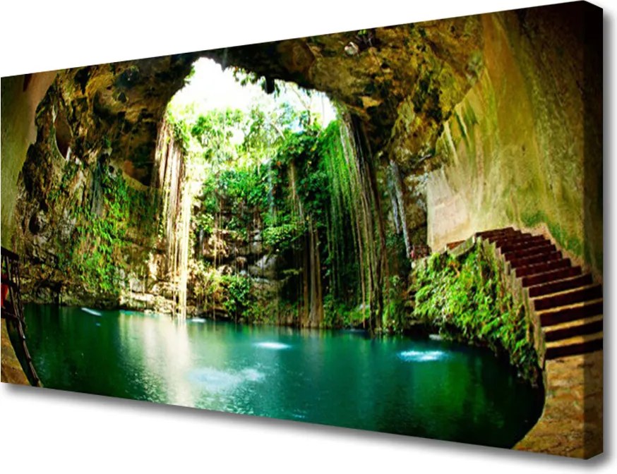 Obraz na płótnie Kaskada Czystej Wody