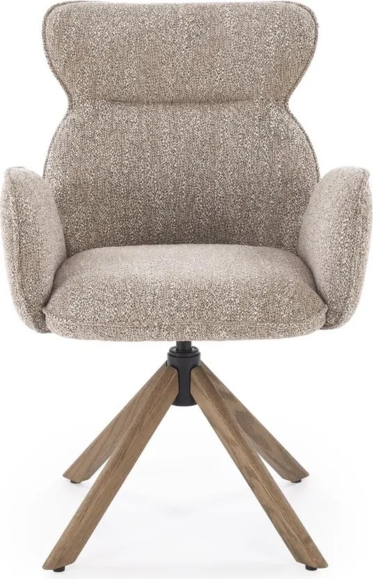 Krzesło do jadalni z obrotowym siedziskiem K585 Halmar