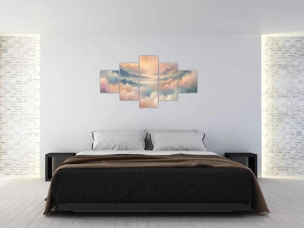 Obraz - Chmury (125x70 cm)