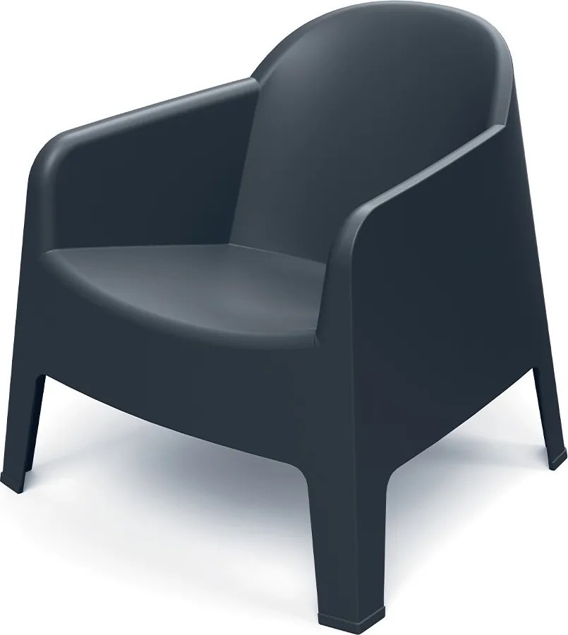 Plastikowy fotel do ogrodu Milane