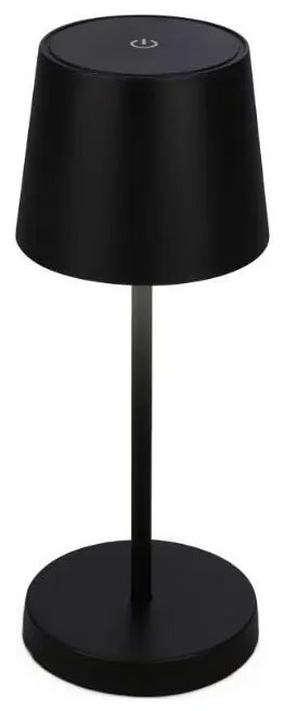 Briloner 7423015 - LED regulowana lampa stołowa LED/2,6W/5V IP44 czarna