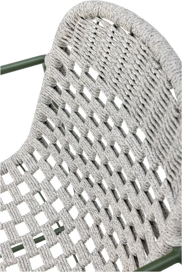 Szare metalowe krzesło ogrodowe Calana – Bloomingville