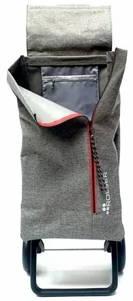 Rolser Torba na zakupy na kółkach WALLABY TWEED 2,szara
