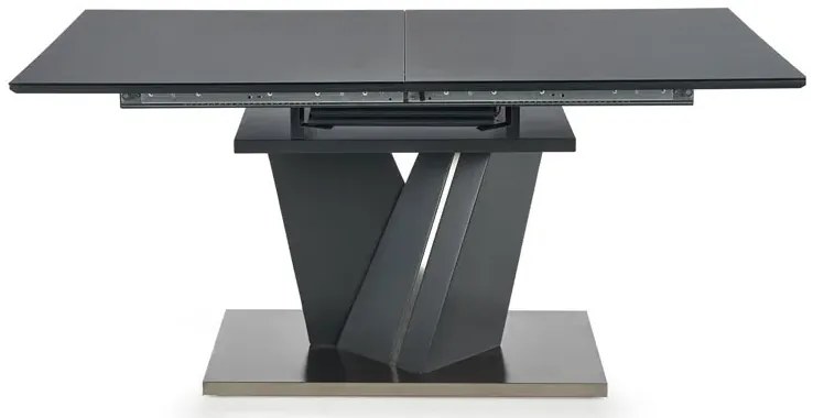Czarny szklany stół z fukcją rozkładania F1-S82