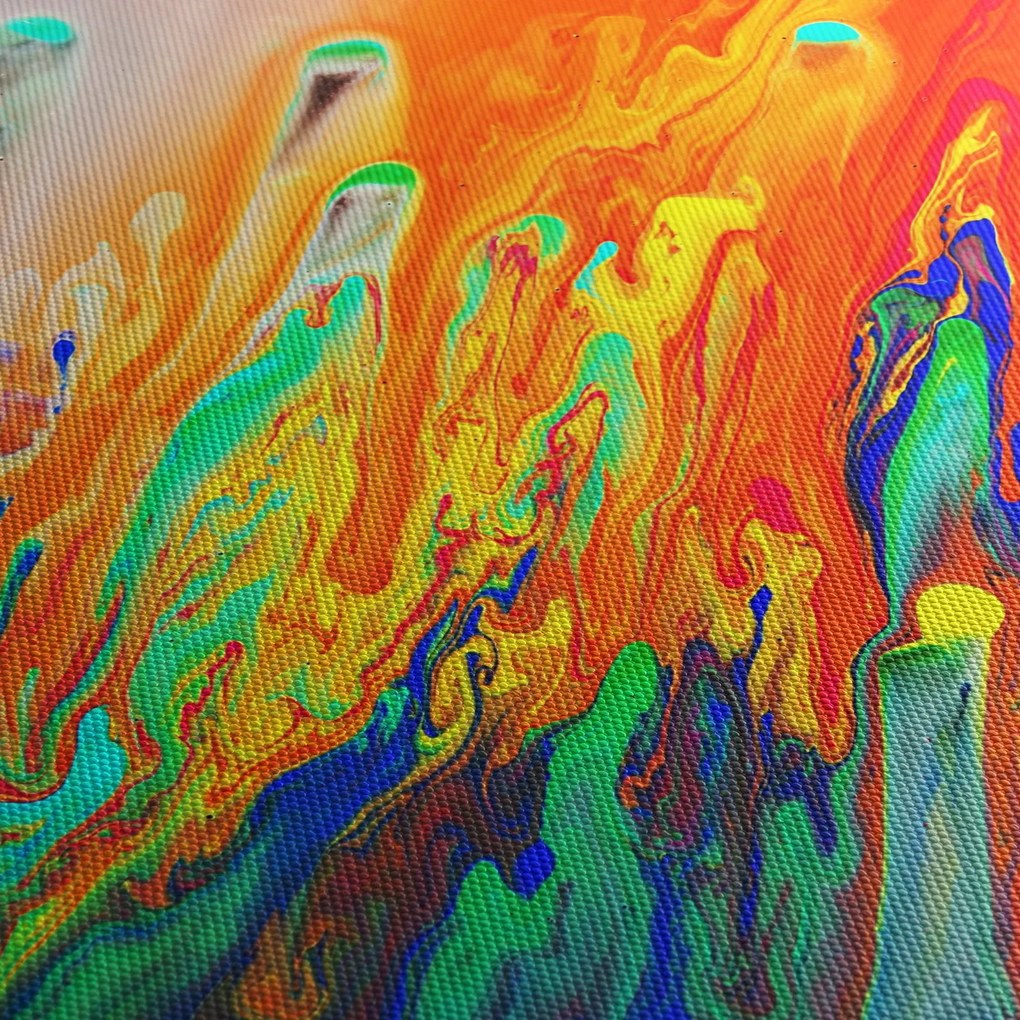 Obraz - Kolorowa abstrakcja (70x50 cm)
