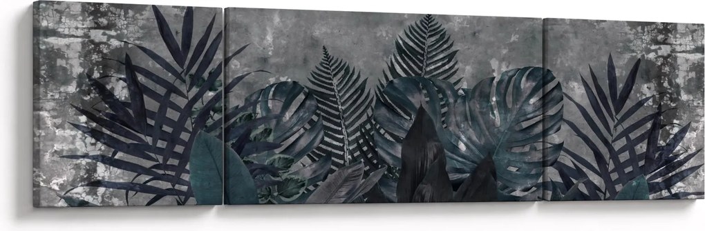 Obraz - Liście palmowe (170x50 cm)