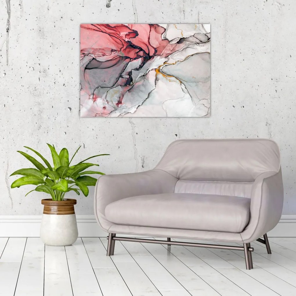 Obraz na szkle abstrakcji (70x50 cm)