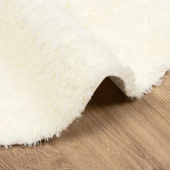 Kremowy dywan okrągły 160x160 R9-T64