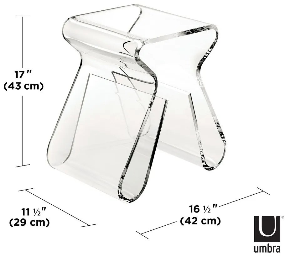 Plastikowy stolik 42x29 cm Magino – Umbra