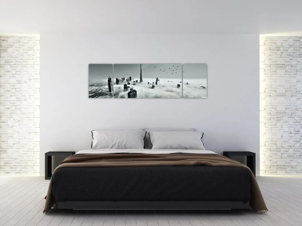 Obraz - Wieżowce w Dubaju (170x50 cm)