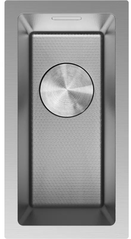 Mexen Trixo zlewozmywak stalowy 1-komorowy 230 x 440 mm, inox HC - 6411221000-01HC