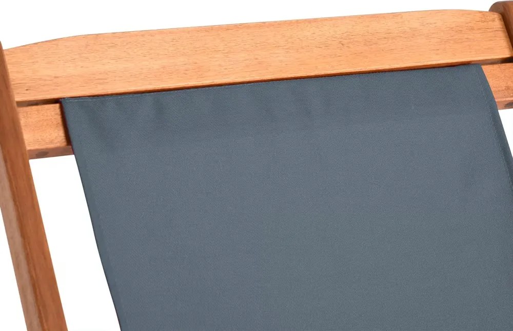 Leżak ogrodowy SIENA, 94x60x94cm, antracytowa Jurhan