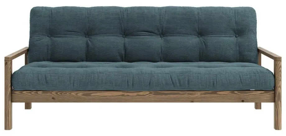 Niebieska rozkładana sofa 205 cm Knob – Karup Design