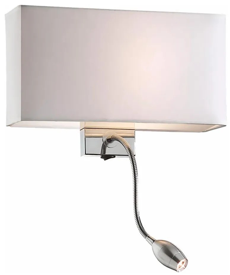 Ideal Lux - LED elastyczna lampa ścienna HOTEL 1xE27/60W + LED/1,5W/230V