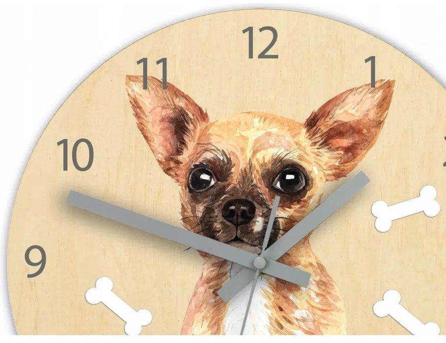 Zegar ścienny cichy do pokoju dziecięcego drewniany nowoczesny dekoracyjny