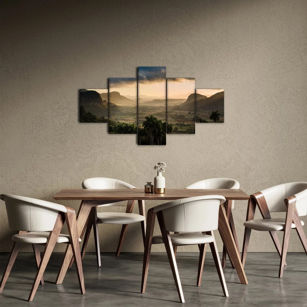 Obraz - Kubańskie szczyty (125x70 cm)