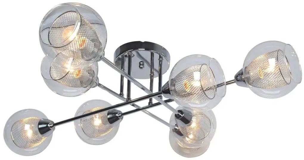 Duży designerski żyrandol w stylu loft H6-R27