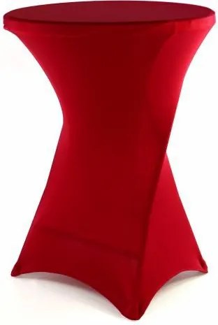 Pokrowiec ochronny na stół 80 x 80 x 110 cm - czerwony
