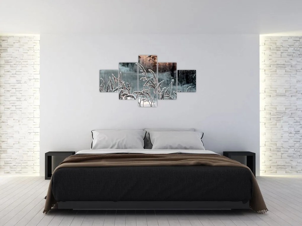 Obraz - Frozen Meadow (125x70 cm)