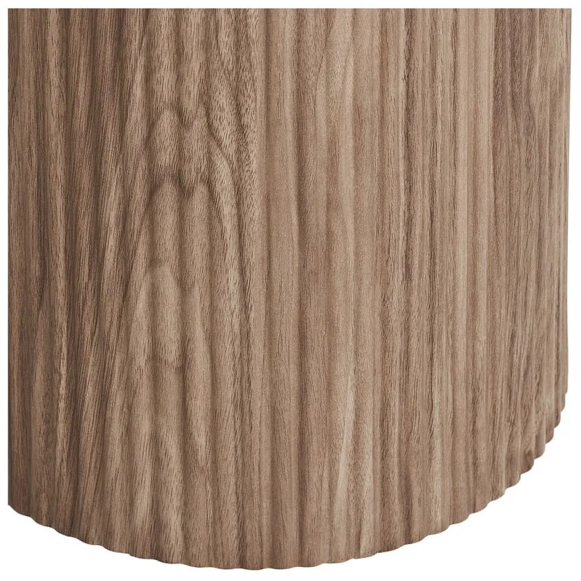 Okrągły stolik z blatem w dekorze marmuru ø 45 cm Athens – House Nordic