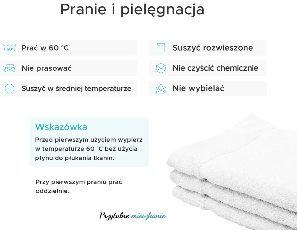 Ręcznik Classic mały ciemnoniebieski 30x50 cm, 100% bawełna