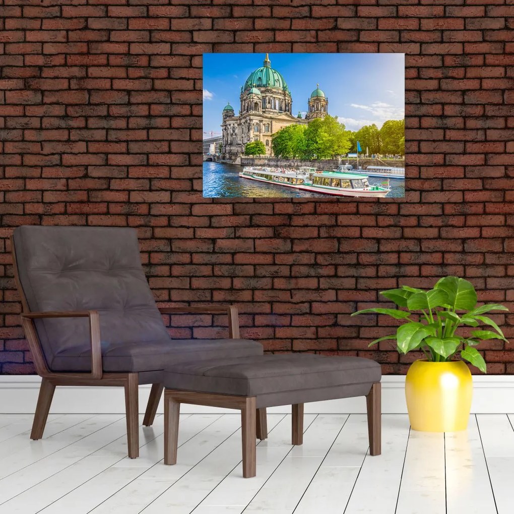 Obraz na szkle - Katedra w Berlinie (70x50 cm)
