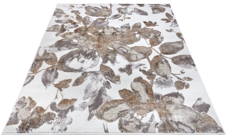 Szaro-brązowy dywan 57x90 cm Shine Floral – Hanse Home