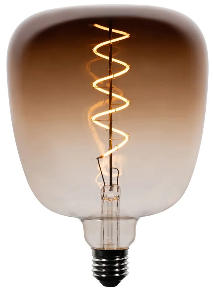 Żarówki LED E27 G140 ściemnialne brązowe 4,9W 110 lm 1800K