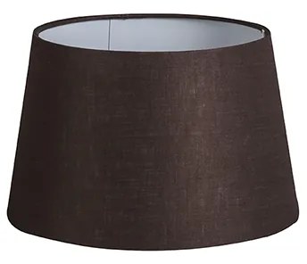 Abażur lniany brązowy 25/16