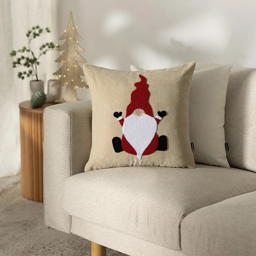 Poszewka na poduszkę Christmas Gnome  43x43 cm