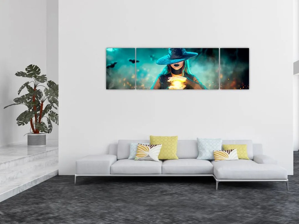 Obraz czarownicy (170x50 cm)
