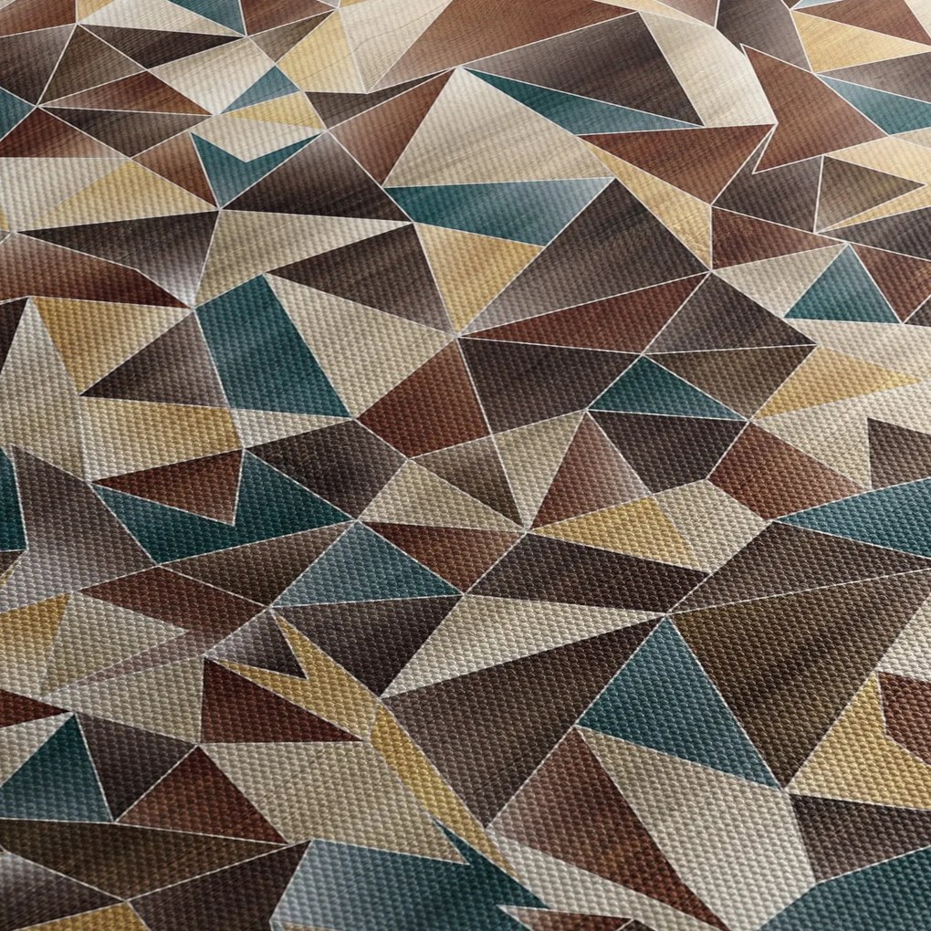 Obraz trójkątów (170x50 cm)