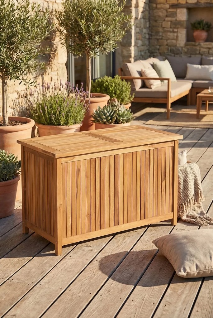 Drewniana skrzynia ogrodowa P8-S14