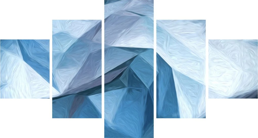 Obraz abstrakcji (125x70 cm)
