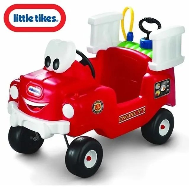 Little tikes jeździk straż pożarna z pompką