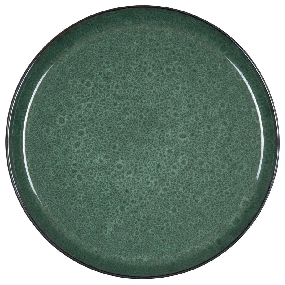 Zielony/czarny kamionkowy talerz ø 27 cm Gastro Green/Black – Bitz