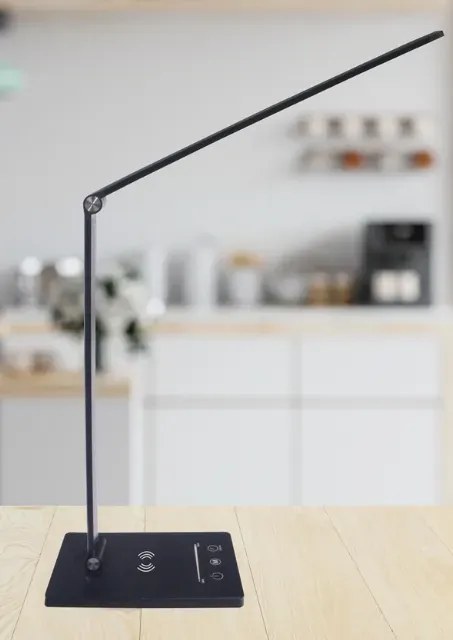 Czarna lampka z ładowarką do telefonu K325 Z5-A35