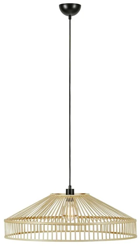 Lampa wisząca z bambusowym kloszem ø 70 cm Tapa – Markslöjd