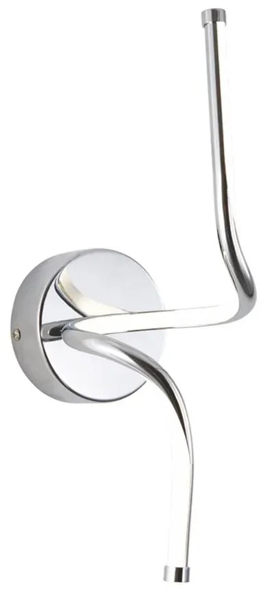 Designerski chromowany kinkiet LED - 5X S524 N3-N32