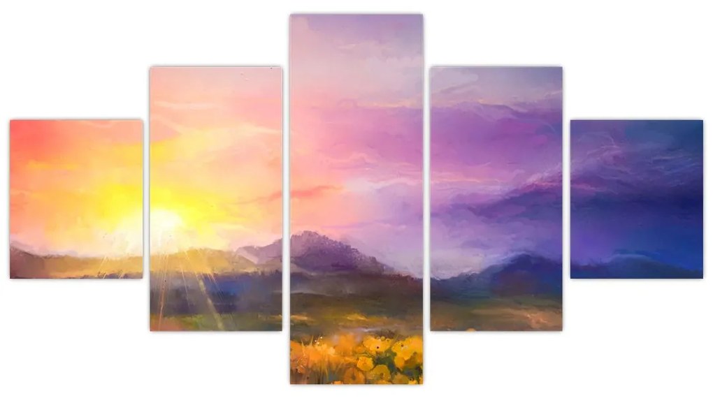 Obraz - O świcie (125x70 cm)