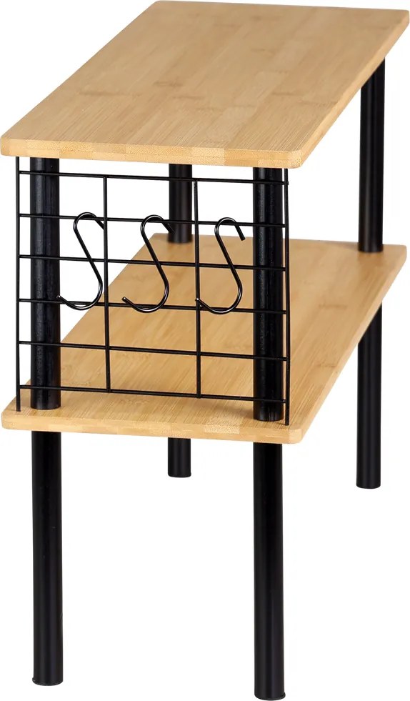 Bambusowa półka kuchenna na blat, 55 x 20 x 38 cm