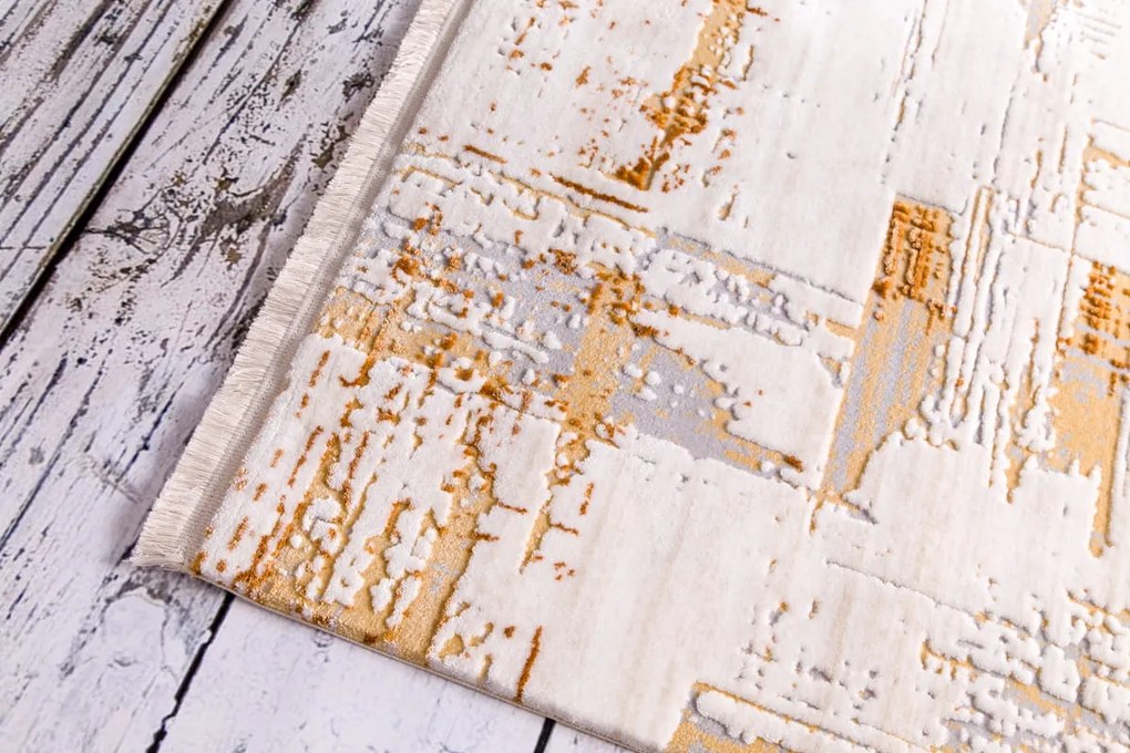 Dywan akrylowy Experience Marmur Terra 80 cm x 300 cm