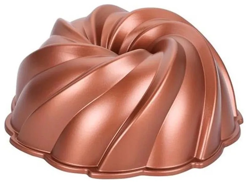 Forma do babki KITCHISIMO 24 cm — kształt wiatraka, miedziana